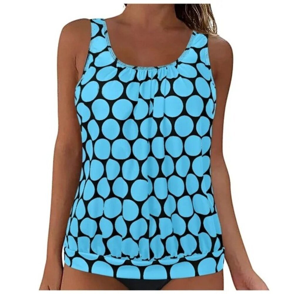 New Printed Tummy Control Tankini